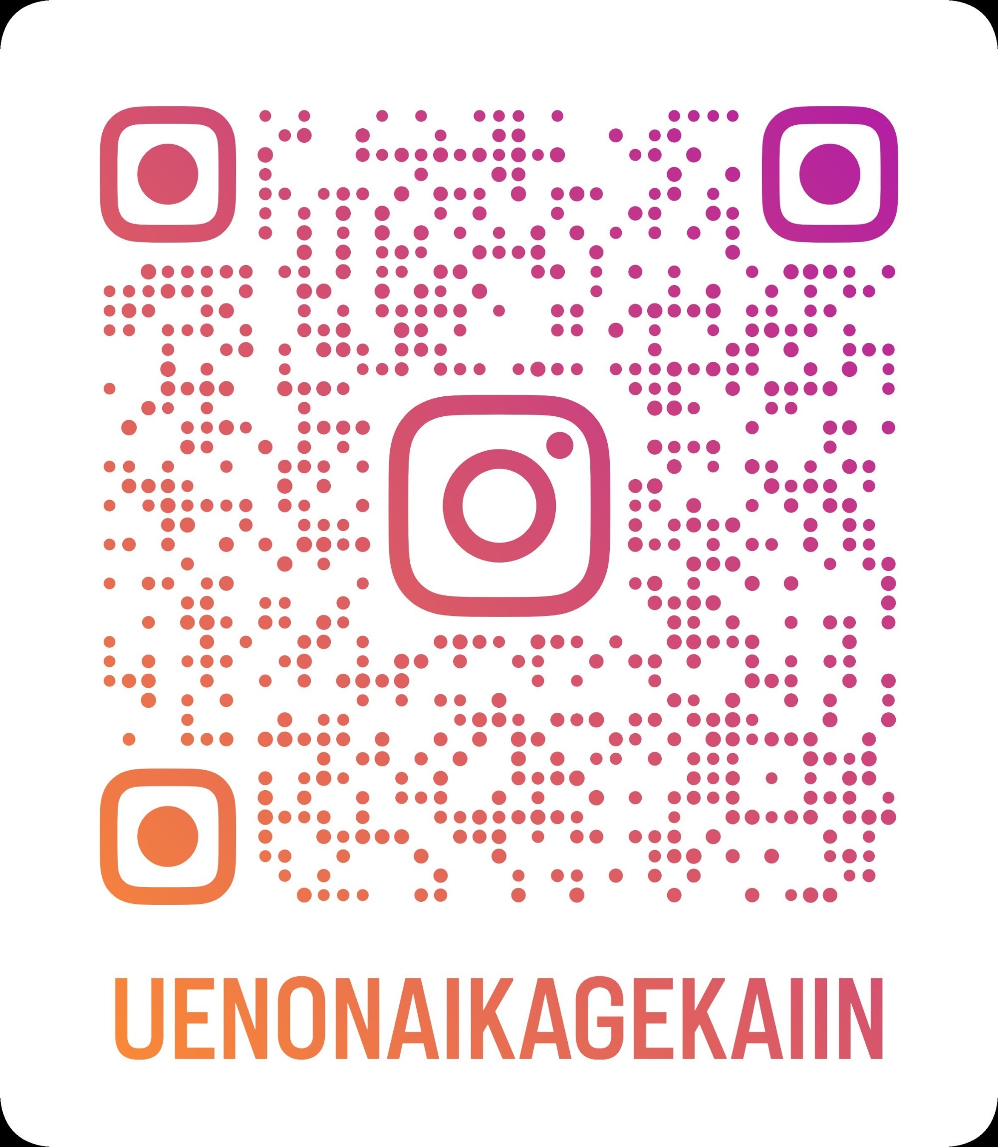 instagram　uenonaikagekaiin